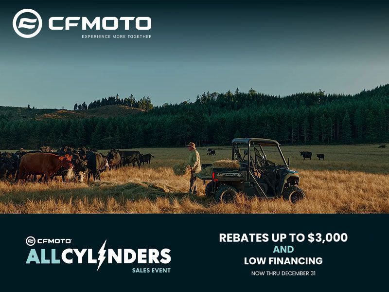 CFMOTO - All Cylinders Sales Event