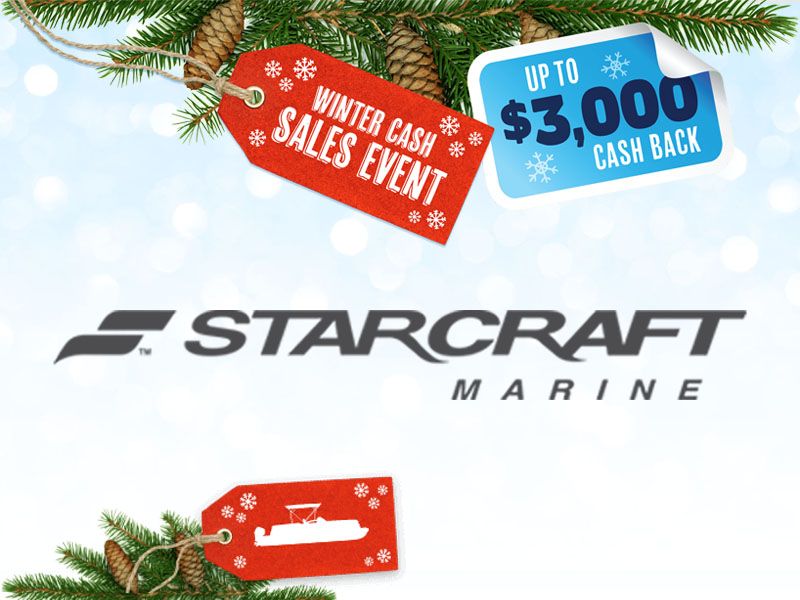 Starcraft - Winter Cash Sales Event - Pontoon Boats