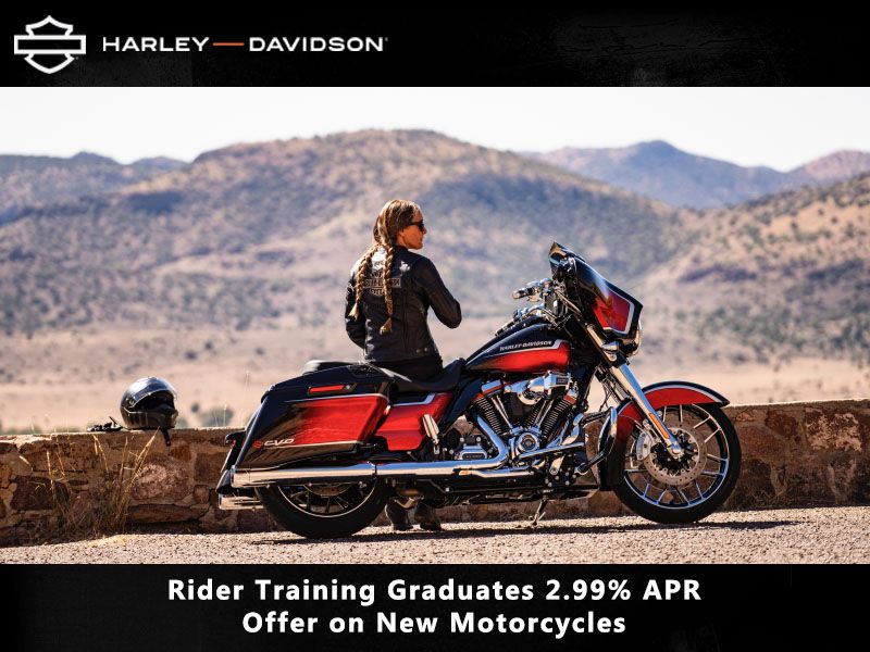 Harley-Davidson® Harley-Davidson - Rider Training Graduates 2.99% APR* Offer on New Motorcycles