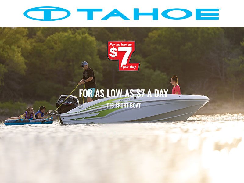 Tahoe - For As Low As $7 Per Day