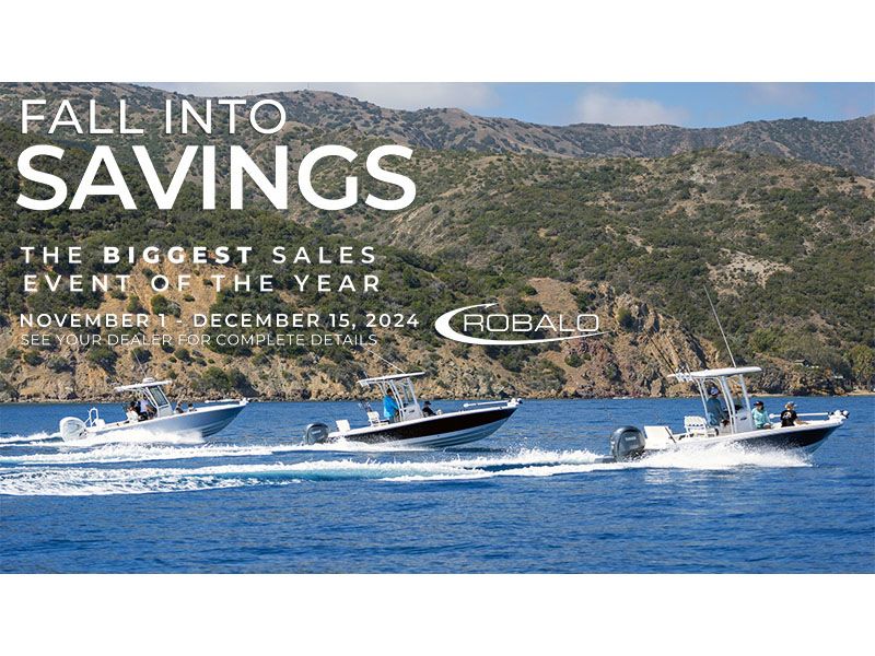 Robalo - Fall Into Savings The Biggest Sales Event Of The Year