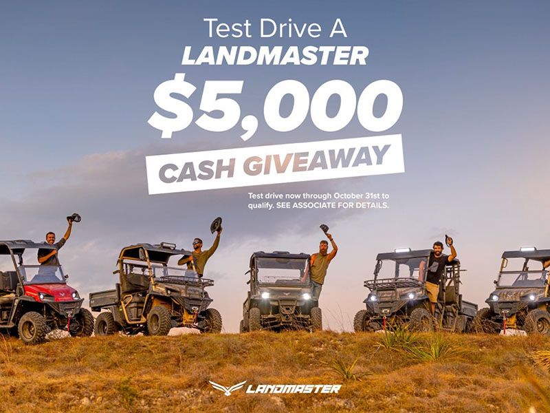 Landmaster - $5,000 Cash Giveaway