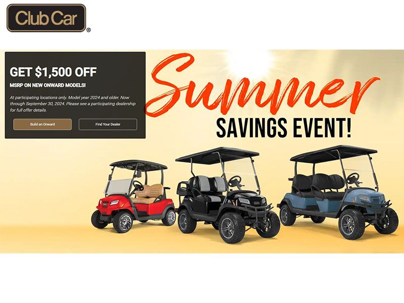 Club Car - Summer Savings Event