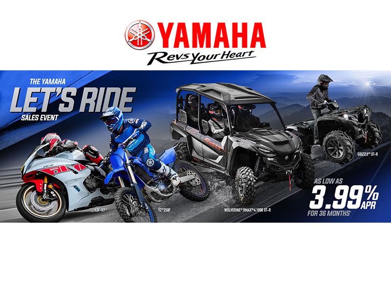  Yamaha - Let's Ride Sales Event - ATV