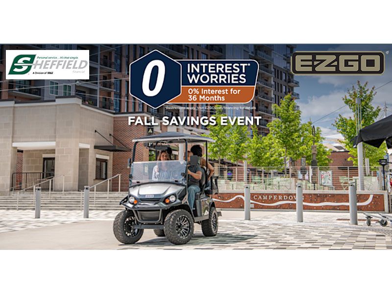 E-Z-GO - Fall Savings Event