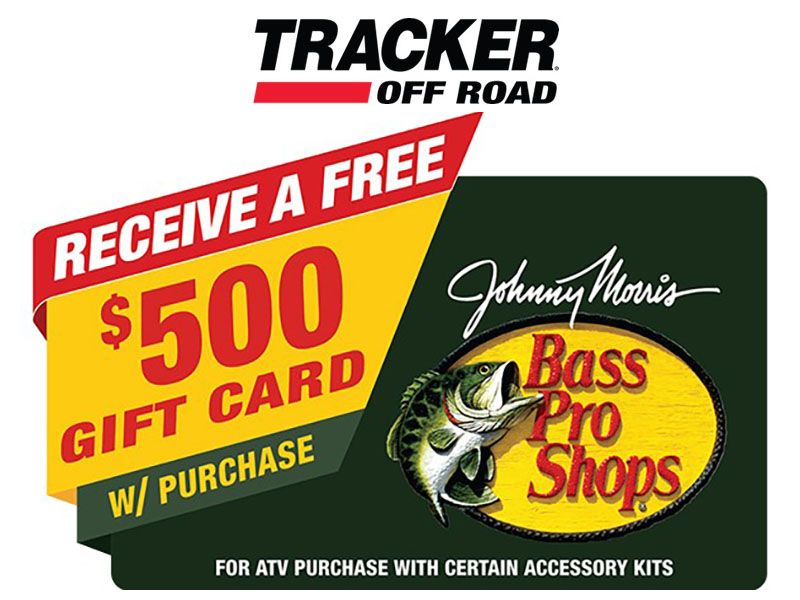Tracker Off Road - Get A $500 Gift Card With Your 800SX & 800SX Crew Purchase
