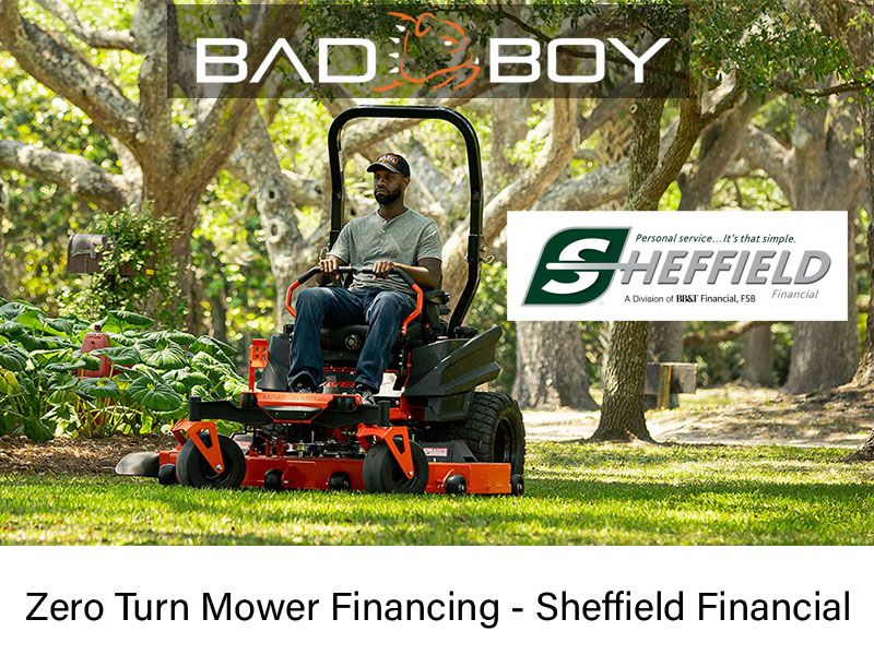 Bad Boy Mowers - Zero Turn Mower Financing - Sheffield Financial