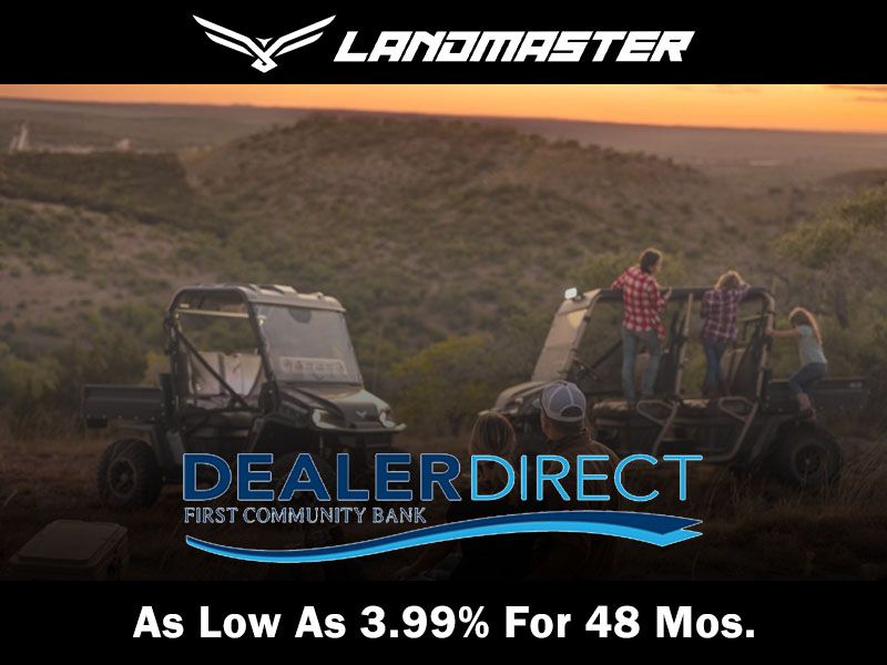 Landmaster - As Low As 3.99% For 48 Mos. Dealer Direct