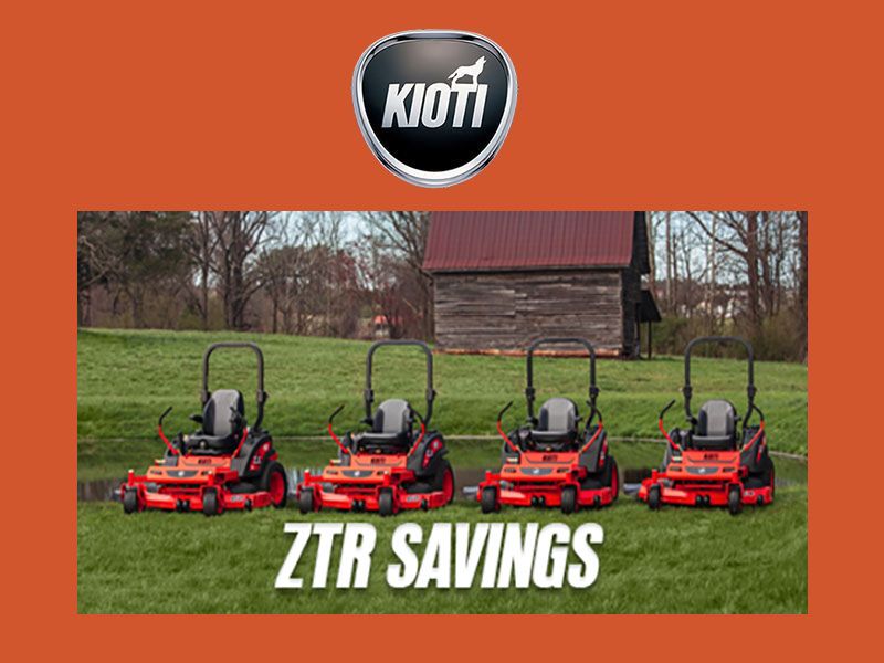 Kioti - ZTR Savings
