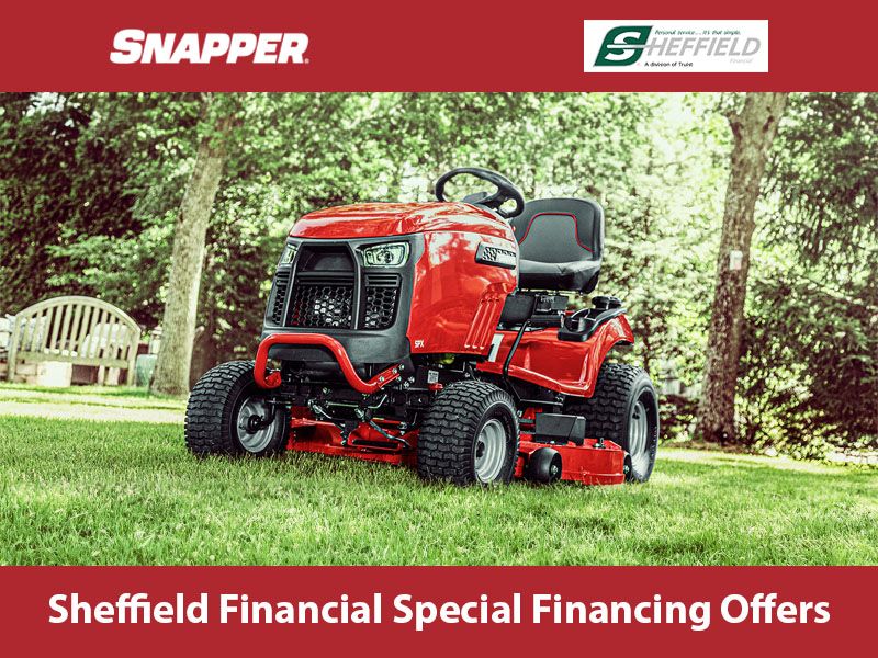 Snapper - Sheffield Financial Special Financing Offers