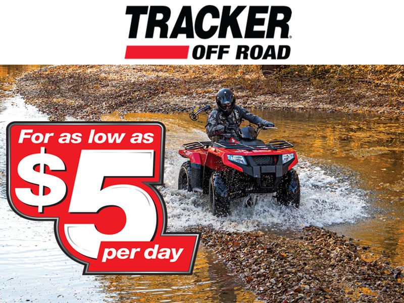 Tracker Off Road - 600 ATV As Low As $5 Per Day!