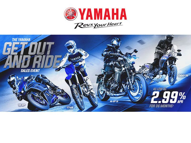  Yamaha - Get Out And Ride Sales Event - Motorcycles & Scooters