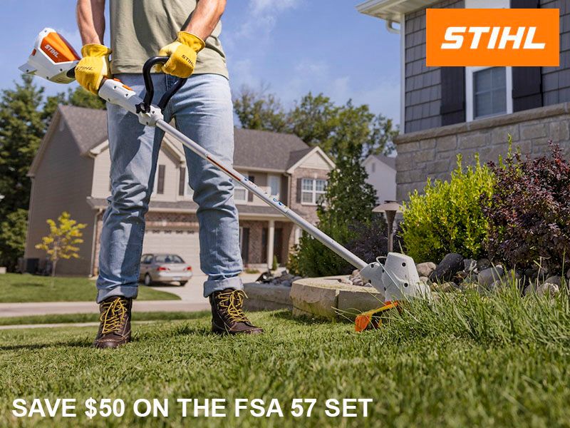 Stihl - Save $50 On the FSA 57 Set