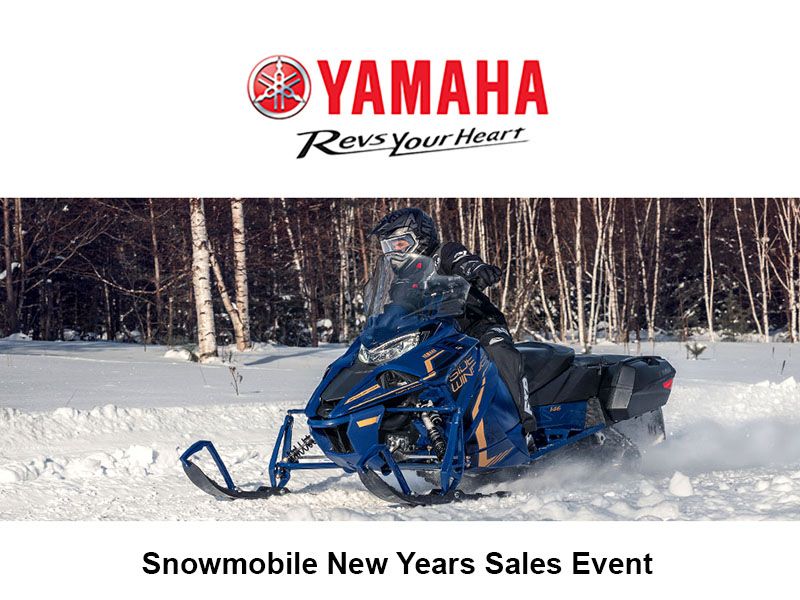  Yamaha - Snowmobile New Years Sales Event