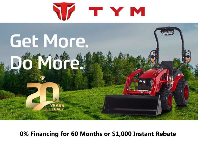 TYM - 0% Financing for 60 Months or $1,000 Instant Rebate