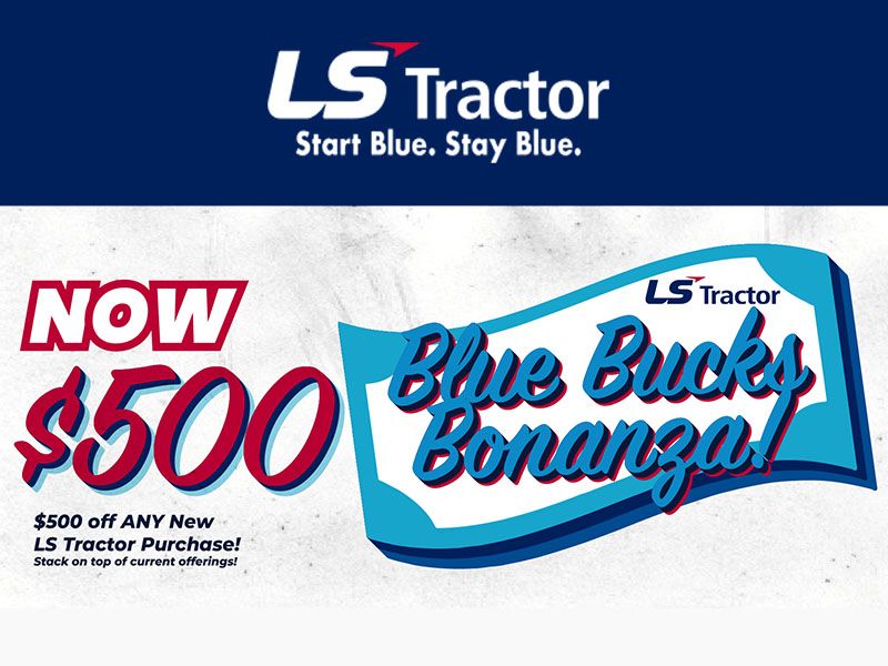 LS Tractor - Blue Bucks