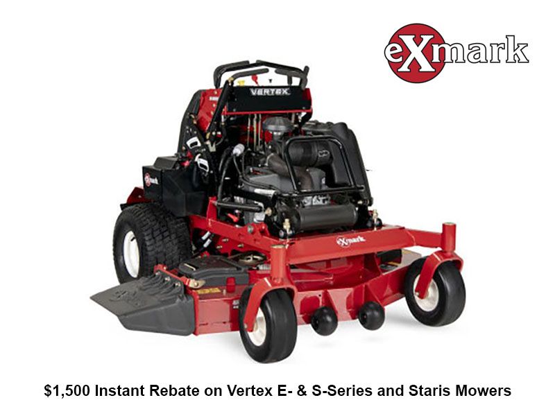 Exmark - $1,500 Instant Rebate on Vertex E- & S-Series and Staris Mowers