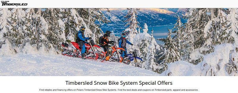 Timbersled Products Inc. Timbersled - Snow Bike System Special Offers