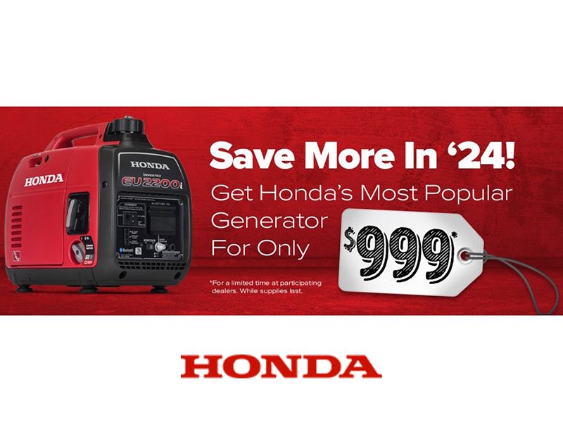 Honda Power Equipment - Save More in ‘24!
