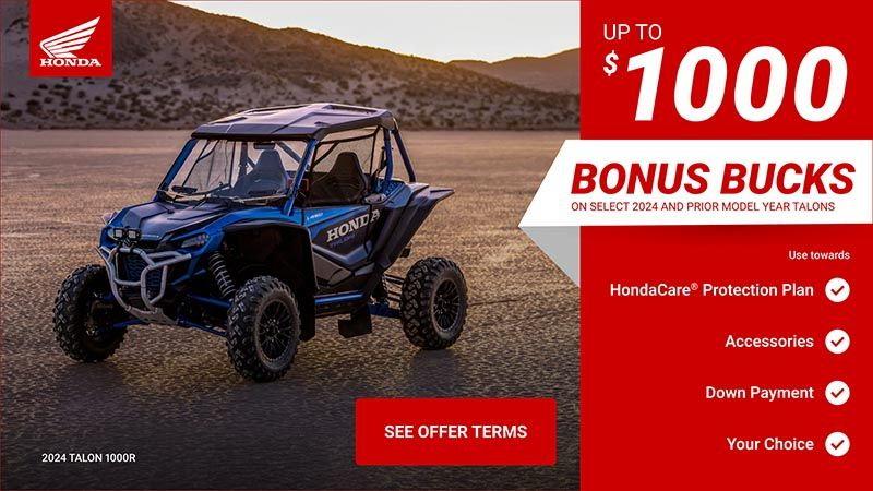 Honda - Bonus Bucks