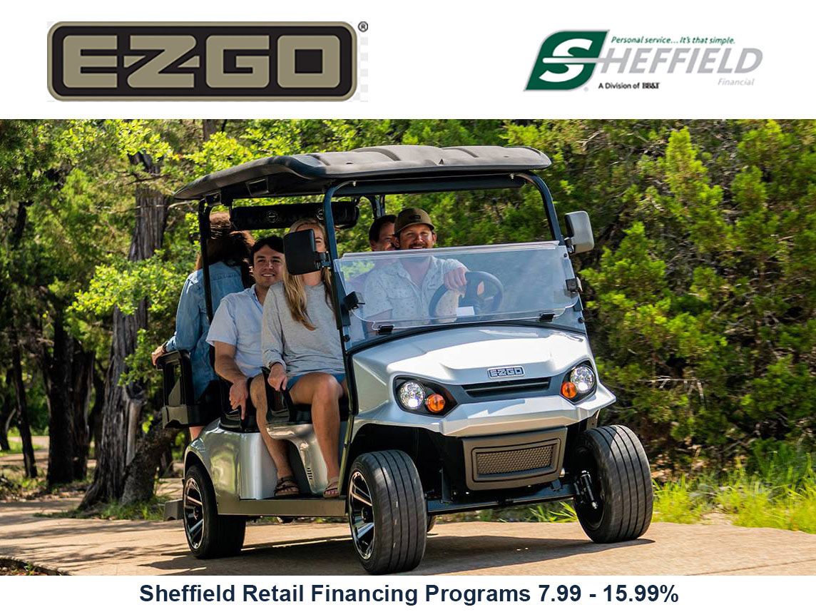  E-Z-GO - Sheffield Retail Financing Programs 7.99 - 15.99%