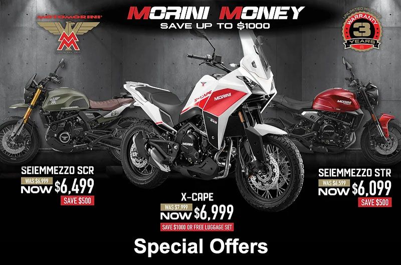 Moto Morini - Special Offers