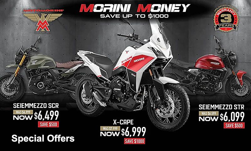 Moto Morini - Special Offers