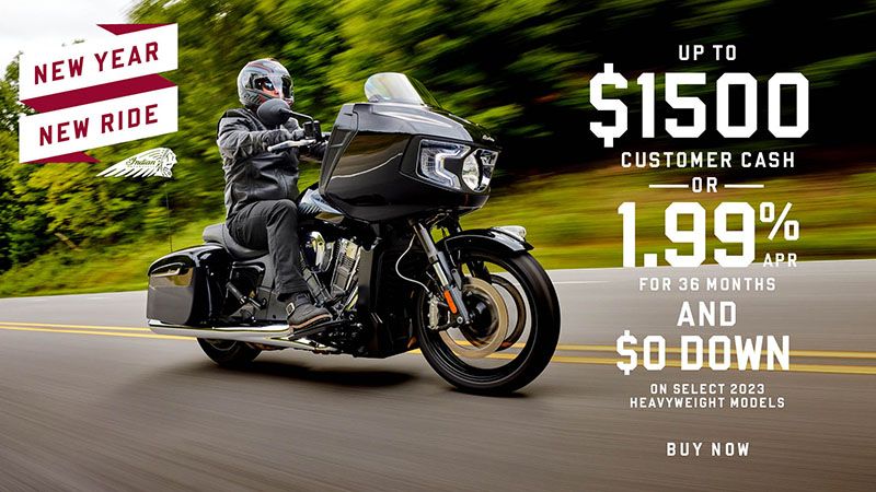 Indian Motorcycle - Up To $1500 Customer Cash