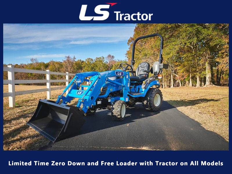 LS Tractor - Limited Time Zero Down and Free Loader with Tractor on All Models