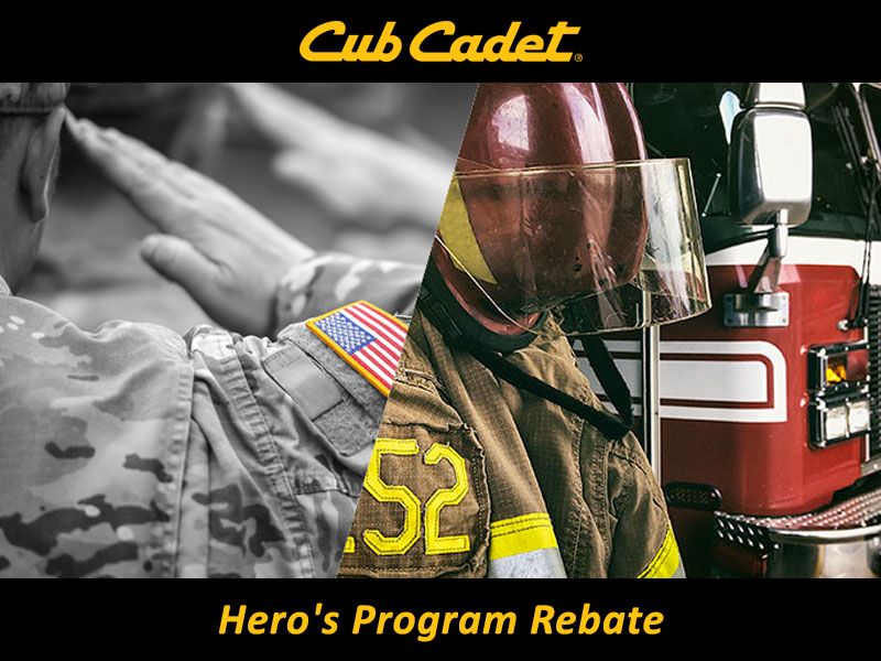 Cub Cadet - Hero's Program Rebate
