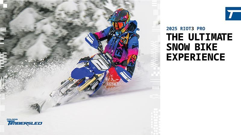 Timbersled - The Ultimate Snow Bike experience