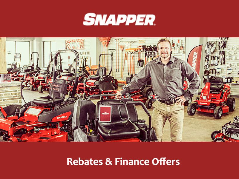 Snapper - Rebates & Finance Offers