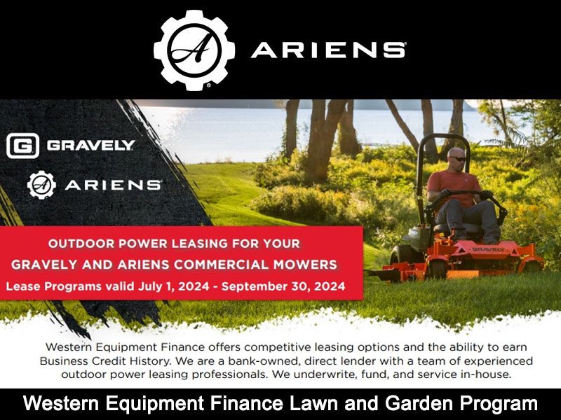 Ariens USA - Western Equipment Finance Lawn and Garden Program