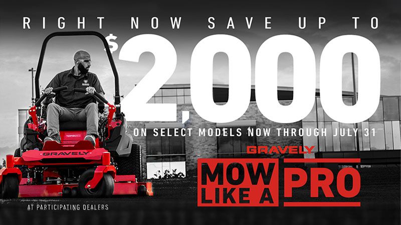 Gravely USA - Mow Like A Pro Sales Event