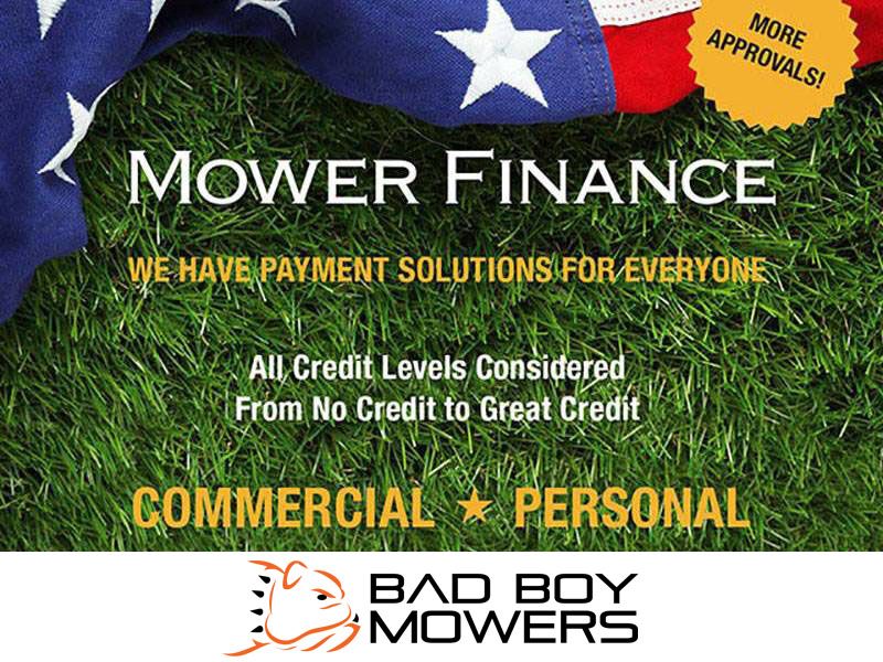 Bad Boy Mowers - Mower Finance