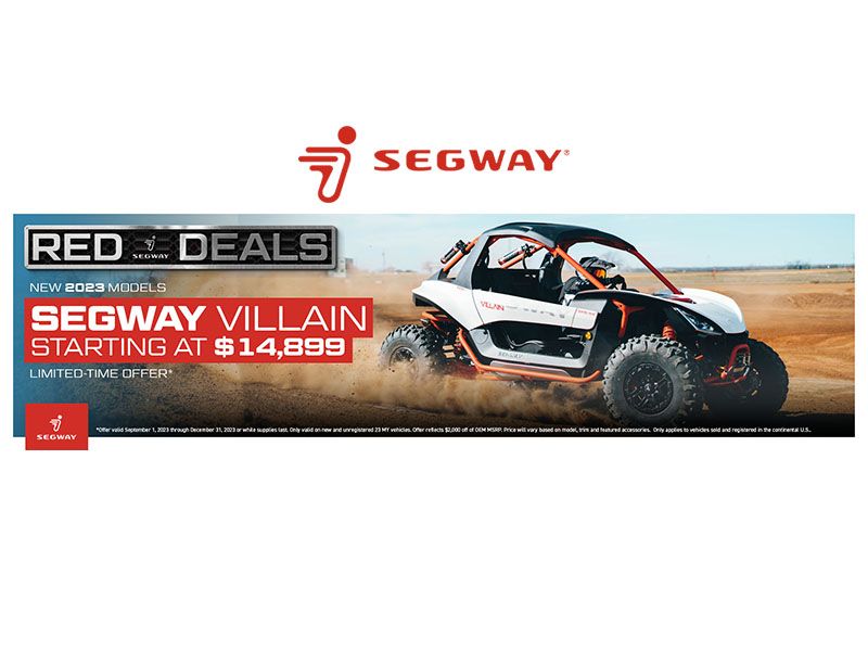 Segway Powersports - Red Deals - Villain