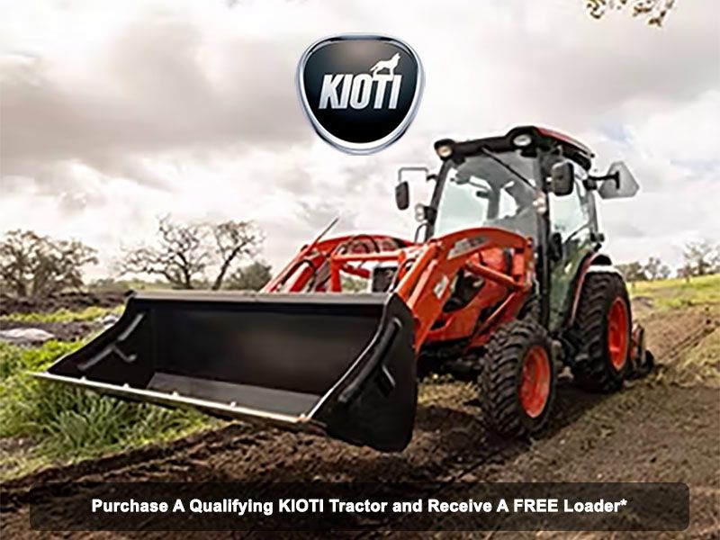 Kioti - Purchase A Qualifying KIOTI Tractor and Receive A FREE Loader*