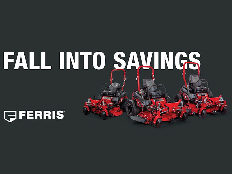 Ferris Industries - Fall Into Savings - Instant Rebate Offer