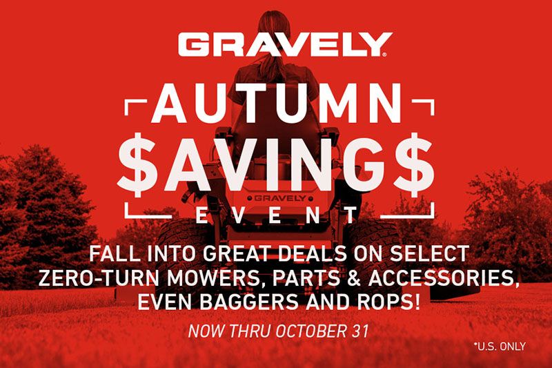 Gravely USA - Autumn Savings Event