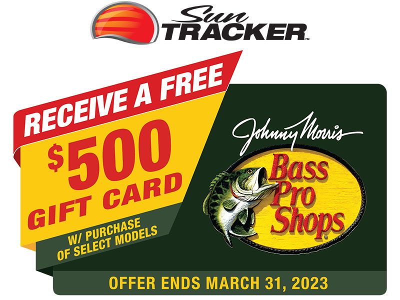 Sun Tracker - Free Gift Card With Purchase Of Select Models