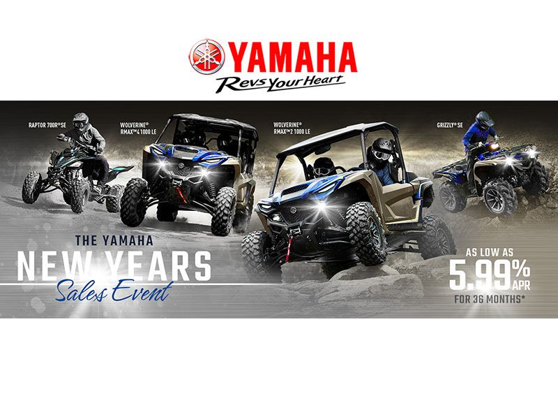 Yamaha Motor Corp., USA Yamaha - New Years Sales Event - ATV