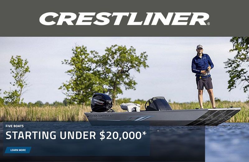 Crestliner - Five Boats Starting Under $20,000