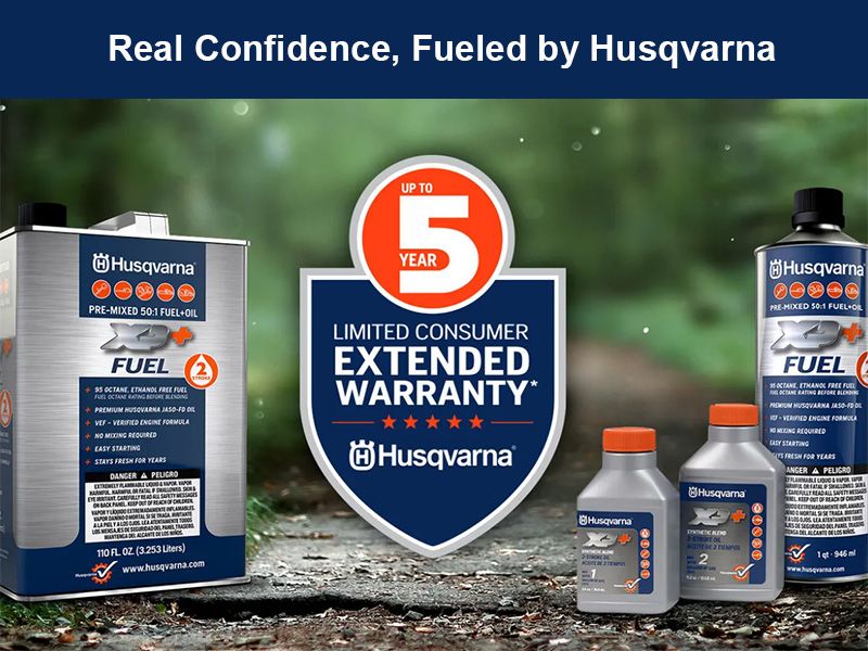 Husqvarna Power Equipment - Real Confidence, Fueled by Husqvarna