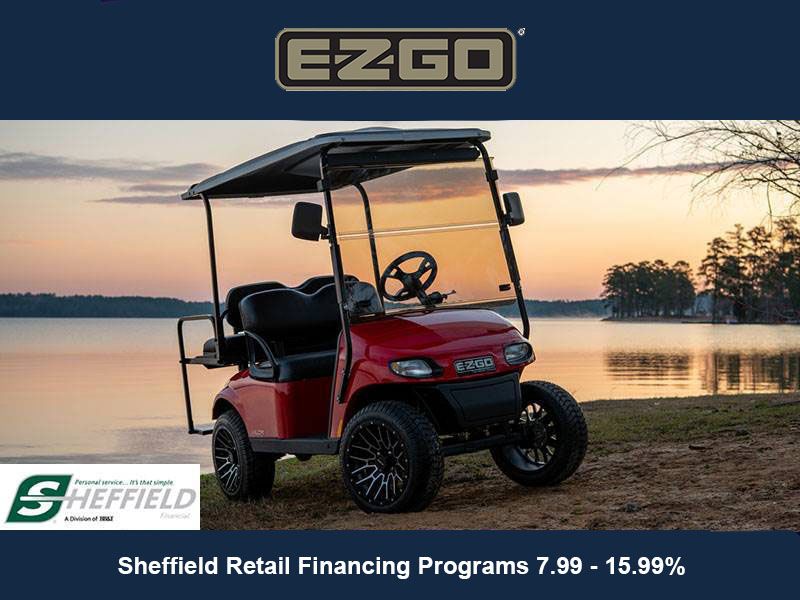  E-Z-GO - Sheffield Retail Financing Programs 7.99 - 15.99%