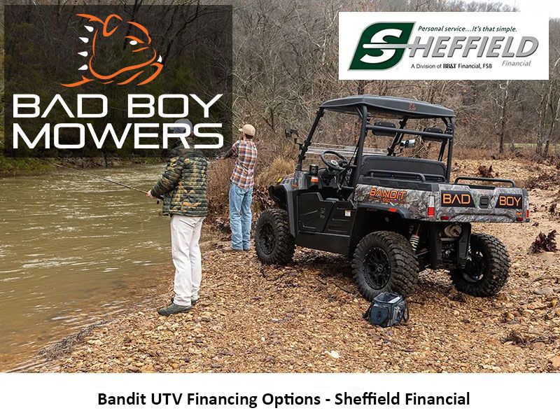 Bad Boy Mowers - Bandit UTV Financing Options - Sheffield Financial