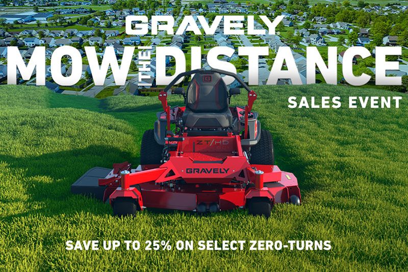 Gravely USA - Mow The Distance Sales Event
