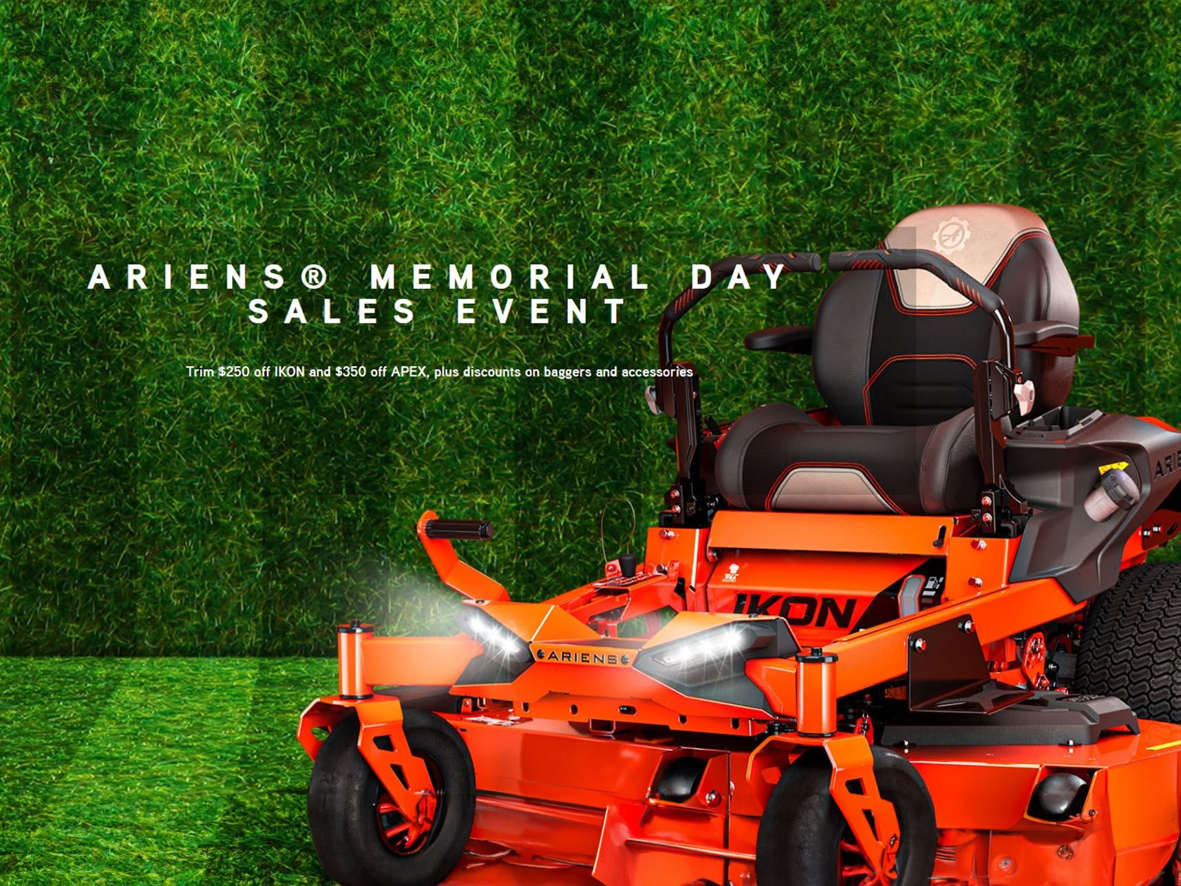 Ariens USA - Memorial Day Sales Event