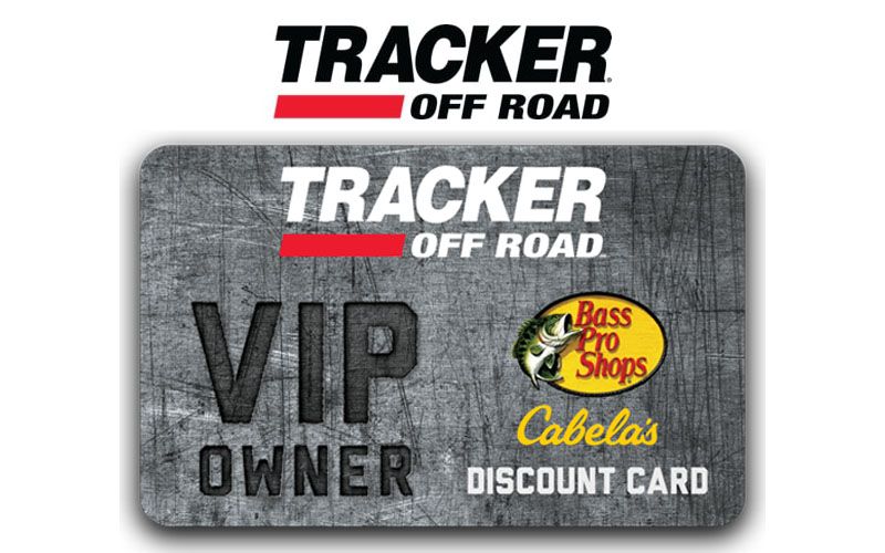 Tracker Off Road - VIP Owner Discount Card