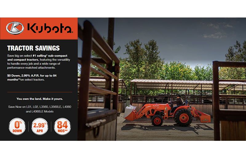 Kubota - Tractor Savings