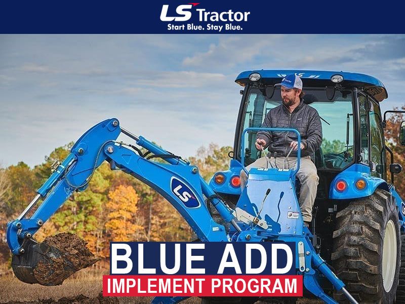 LS Tractor - Blue Add Implement Program